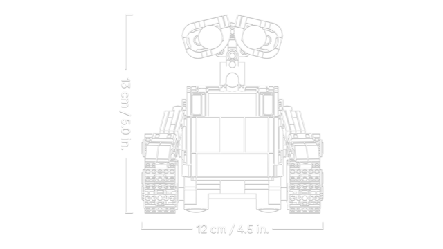 WALL-E och EVA V29  43279