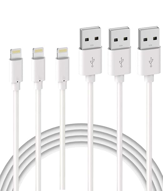 &nbsp;iPhone Charger Lightning Cable 3Pack 2M