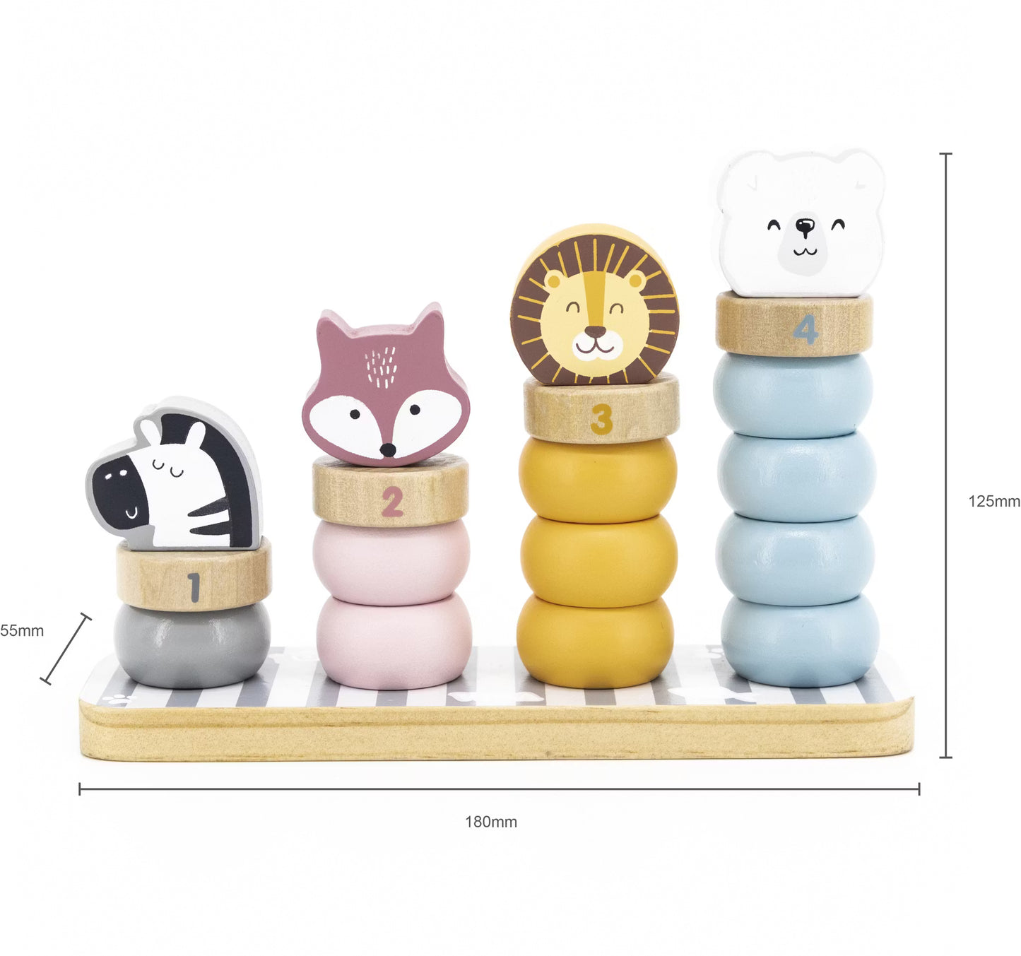 Räkna och bygg djur