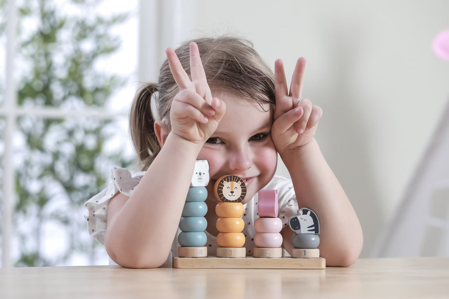 Räkna och bygg djur