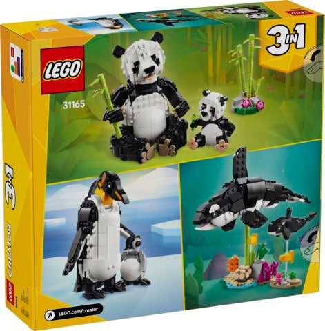 31165 Vilda djur: pandafamilj V29