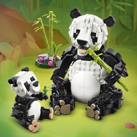 31165 Vilda djur: pandafamilj V29