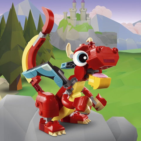 31145 Röd drake V29