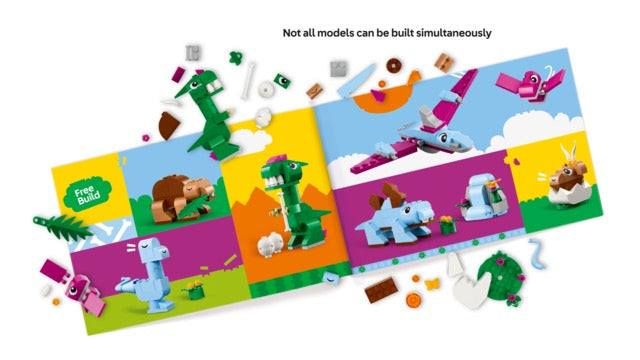 11041 Kreativa dinosaurier V29