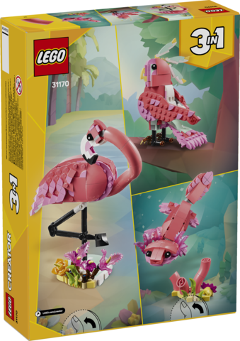 31170 Vilda djur: Rosa flamingo V29