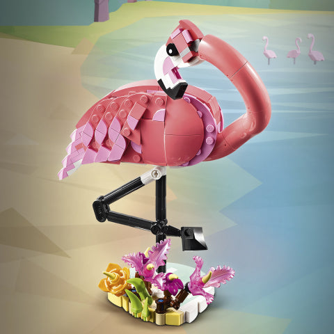 31170 Vilda djur: Rosa flamingo V29