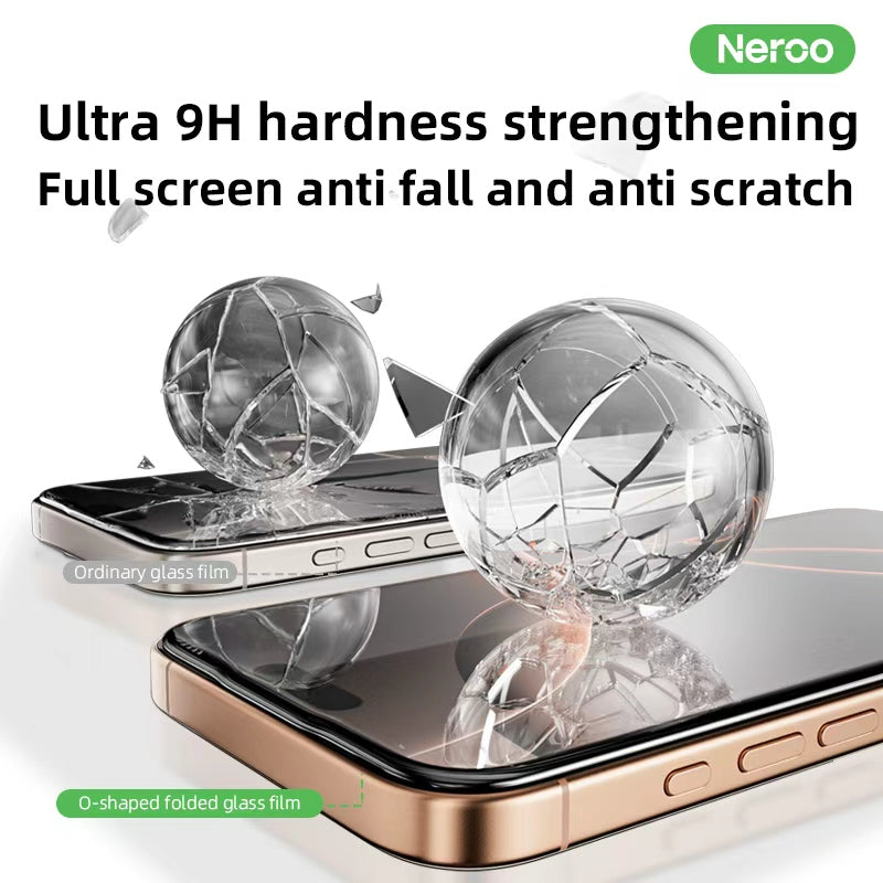 NEROO Tempered Glass Screen Protector – For All iPhone Models