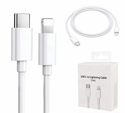 Laddare 10 st Type-C till Lightning Kabel 1M (Grossist)